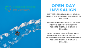 Open Day Invisalign Studio dentistico Alberto Motta
